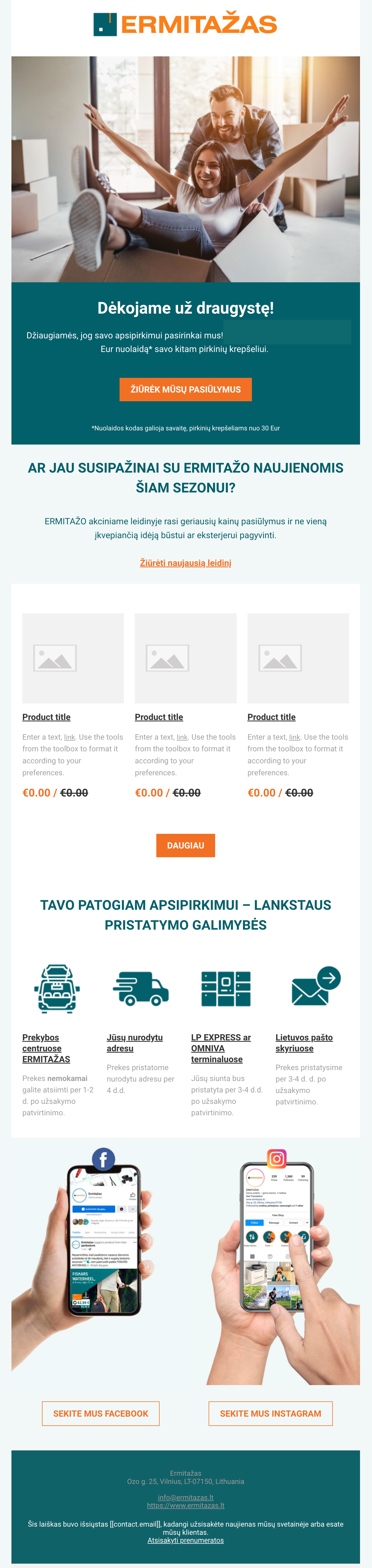 Ermitažas campaign work, image 1